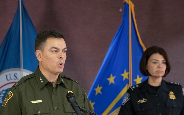 Joint CBP and DOD Briefing on Operation Secure Line - Nogales, Arizona