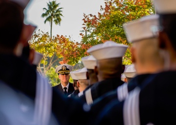 NMCSD Sailors March in the 2018 Veterans Day Parade
