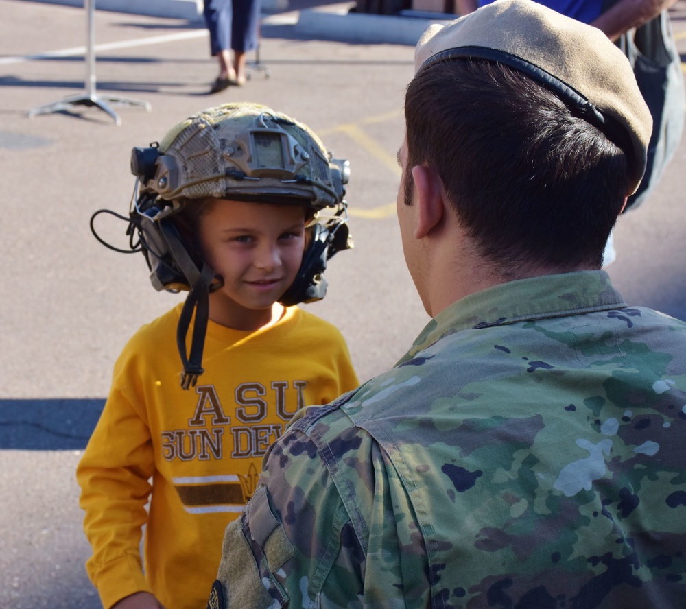 Phoenix Recruiting conducts ASU Salute to Service activities