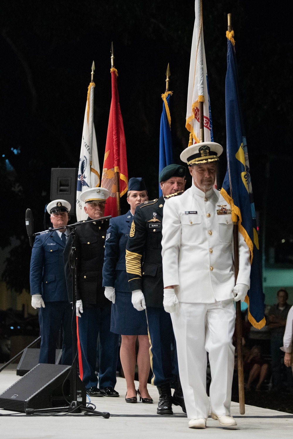 U.S. Navy Band Commodores perform in Naples