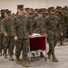 2nd Marine Logistics Group-Forward Celebrates the Marine Corps Birthday with a Cake Cutting Ceremony