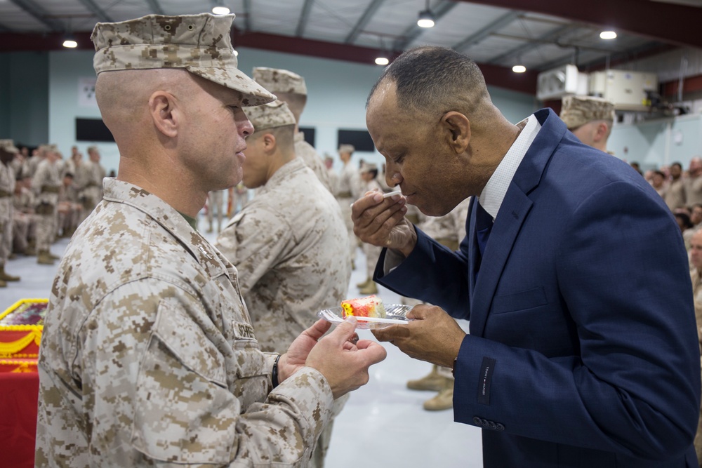 SPMAGTF-CR-CC USMC Birthday Ceremony