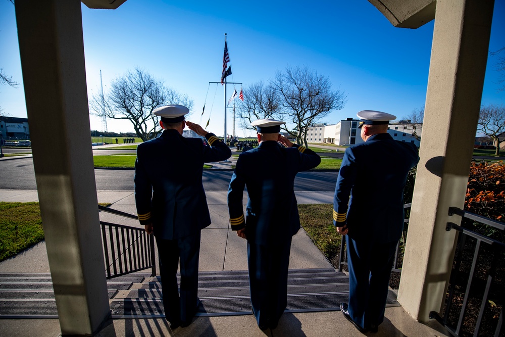 Coast Guard Training Center Cape May Holds Veterans Day Ceremony
