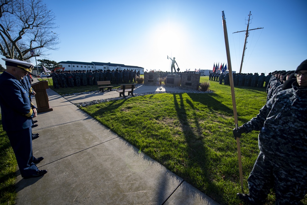 Coast Guard Training Center Cape May Holds Veterans Day Ceremony