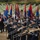The USAFE Band performs at the Suresnes American Cemetery to honor the centennial of Armistice Day, Paris, France.
