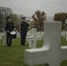 USAFE Band members perform TAPS at the Suresnes American Cemetery to honor the centennial of Armistice Day, Paris, France