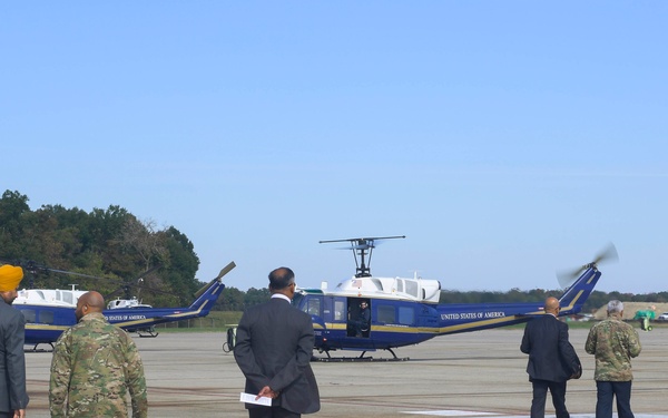 Indian Air Warfare College students tour JBA