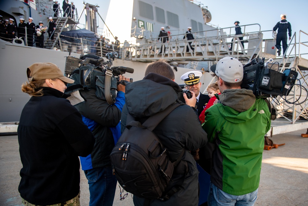 USS Bulkeley returns to Naval Station Norfolk