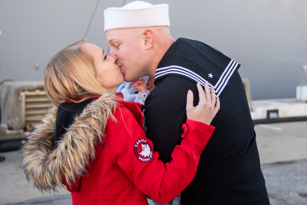 USS Bulkeley returns to Naval Station Norfolk