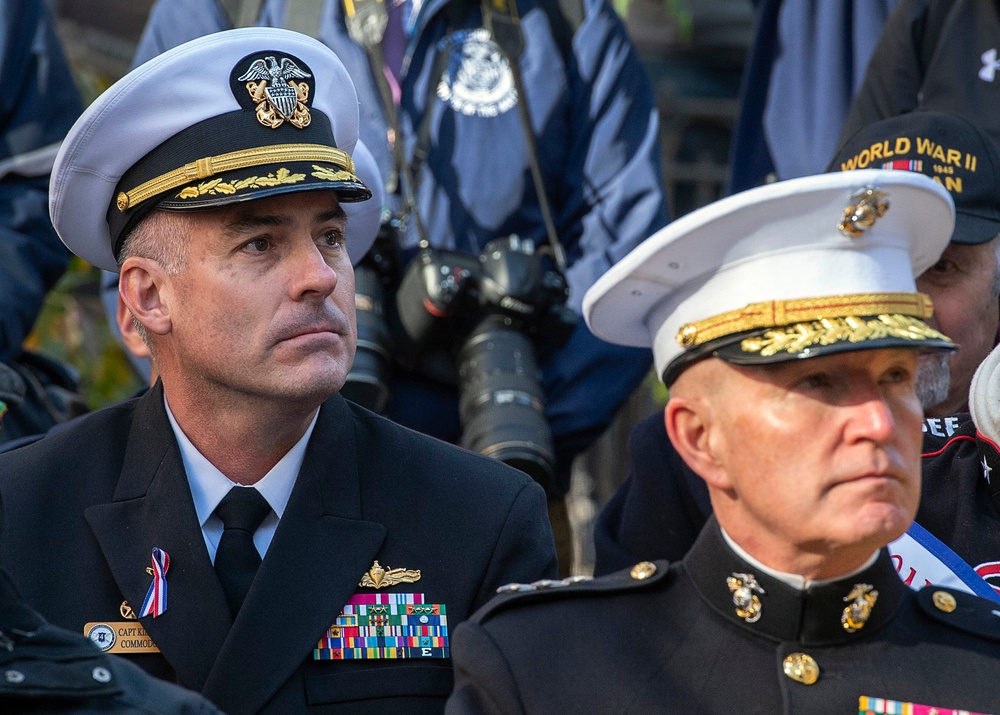 New York Veteran's Day Ceremony and Parade