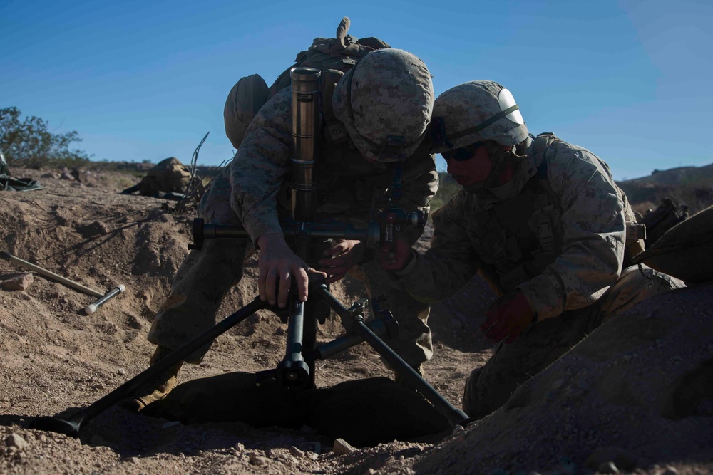 Marines with 1/1 provide support during ITX 1-19
