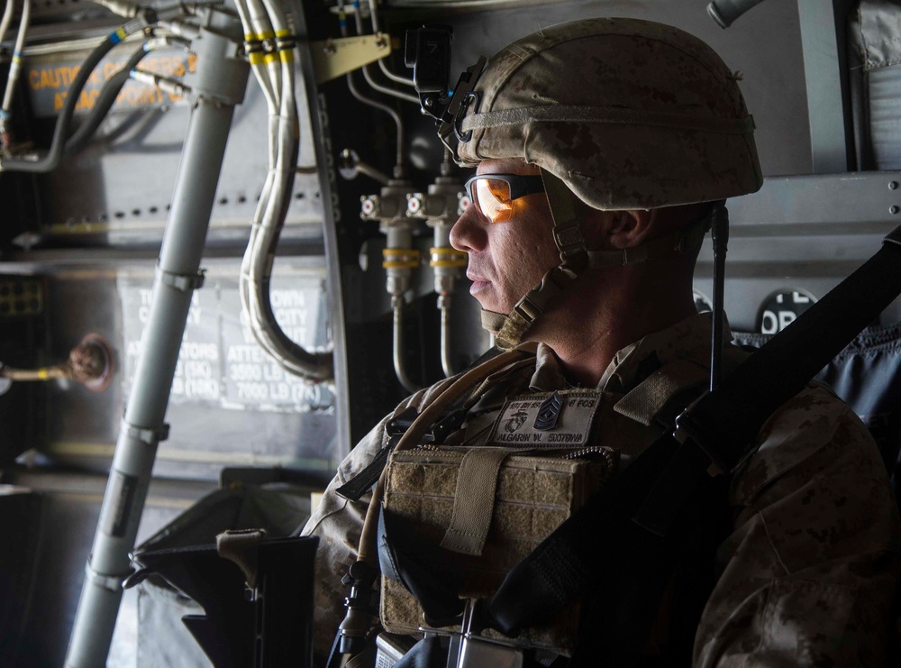 Marines with 1/1 provide support during ITX 1-19