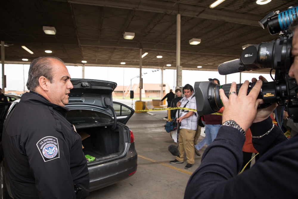 Joint CBP and DOD Briefing on Operation Secure Line - Hidalgo, Texas