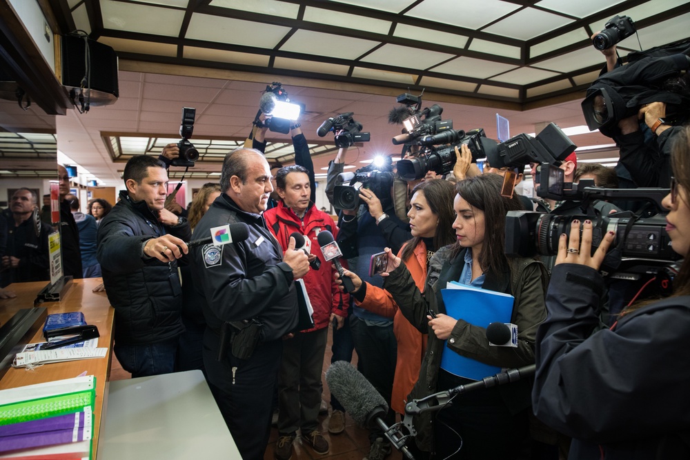 Joint CBP and DOD Briefing on Operation Secure Line - Hidalgo, Texas