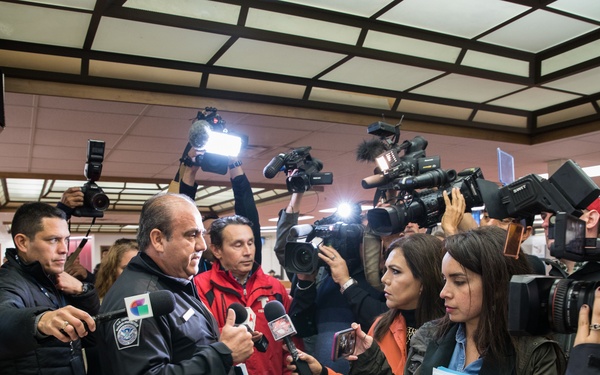 Joint CBP and DOD Briefing on Operation Secure Line - Hidalgo, Texas