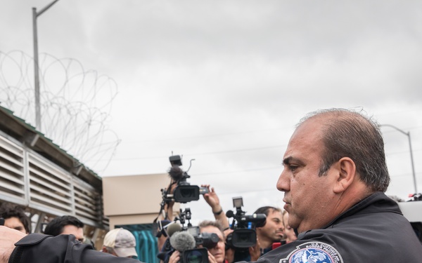 Joint CBP and DOD Briefing on Operation Secure Line - Hidalgo, Texas