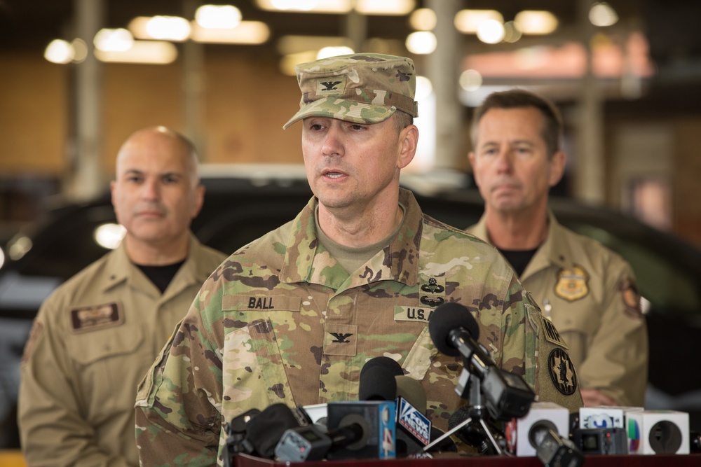 Joint CBP and DOD Briefing on Operation Secure Line - Hidalgo, Texas