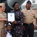 Naval Museum hosts a re-enlistment ceremony