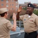 Naval Museum hosts a re-enlistment ceremony