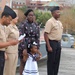 Naval Museum hosts a re-enlistment ceremony