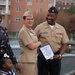 Naval Museum hosts a re-enlistment ceremony