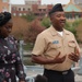 Naval Museum hosts a re-enlistment ceremony