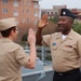 Naval Museum hosts a re-enlistment ceremony