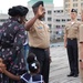 Naval Museum hosts a re-enlistment ceremony