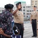 Naval Museum hosts a re-enlistment ceremony