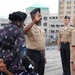 Naval Museum hosts a re-enlistment ceremony