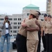 Naval Museum hosts a re-enlistment ceremony