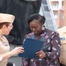 Naval Museum hosts a re-enlistment ceremony