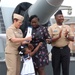 Naval Museum hosts a re-enlistment ceremony