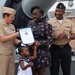 Naval Museum hosts a re-enlistment ceremony