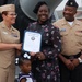 Naval Museum hosts a re-enlistment ceremony