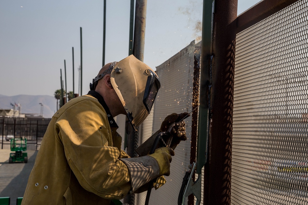 U.S. Marines Strengthen the California-Mexico Border at the Otay Mesa Port of Entry