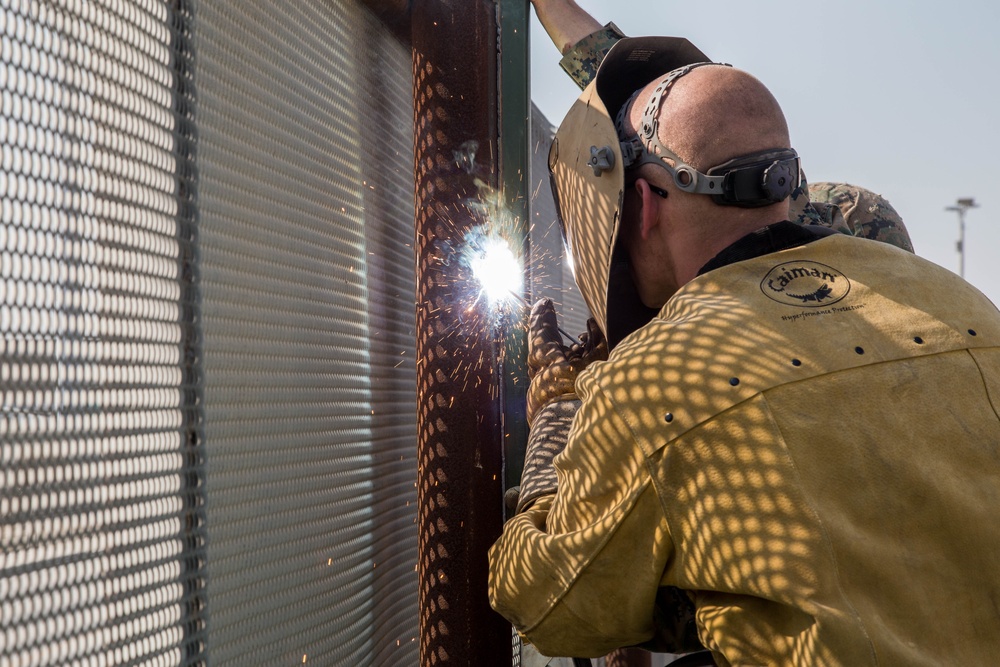 U.S. Marines Strengthen the California-Mexico Border at the Otay Mesa Port of Entry