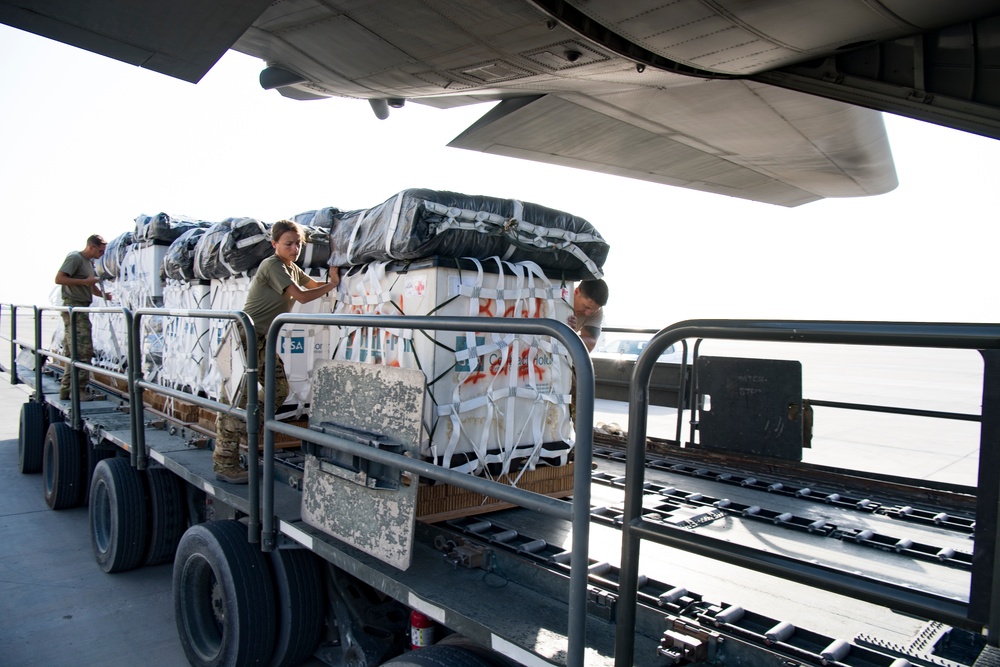 746th EAS performs airdrop operations during Operation Inherent Resolve