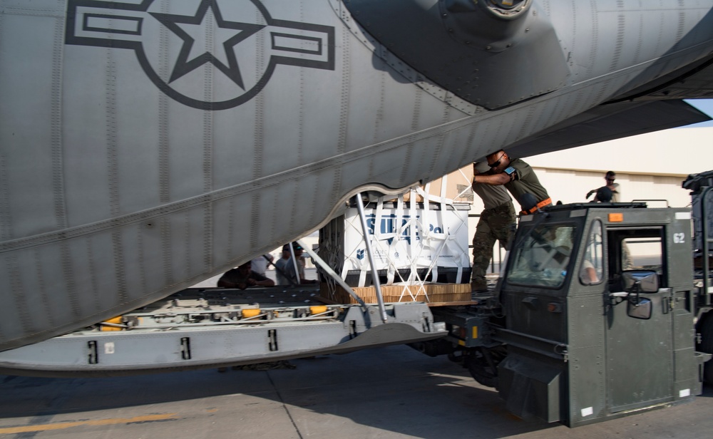 746th EAS performs airdrop operations during Operation Inherent Resolve