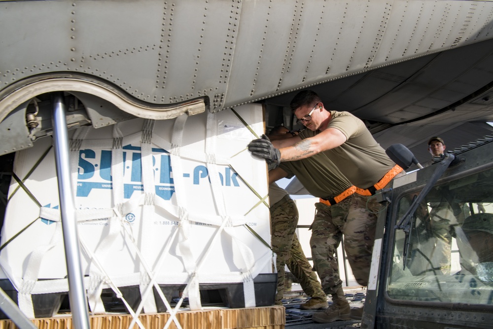 746th EAS performs airdrop operations during Operation Inherent Resolve
