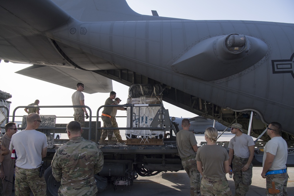 746th EAS performs airdrop operations during Operation Inherent Resolve