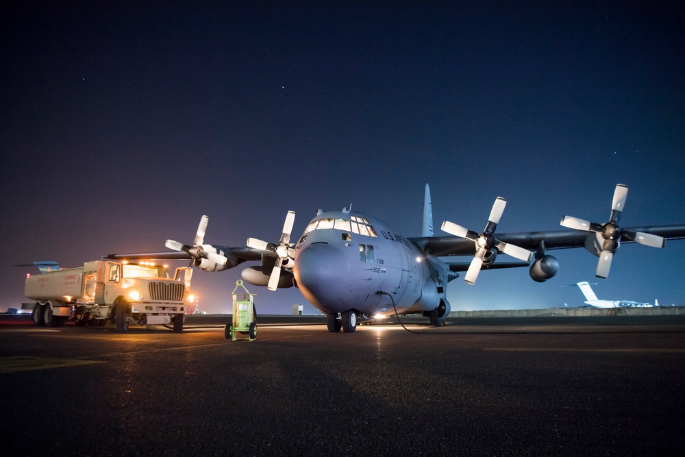 746th EAS performs airdrop operations during Operation Inherent Resolve