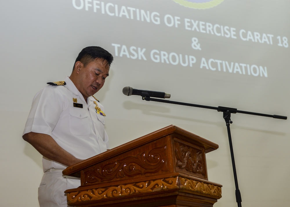 US, Royal Brunei Navies Kick Off CARAT Brunei 2018