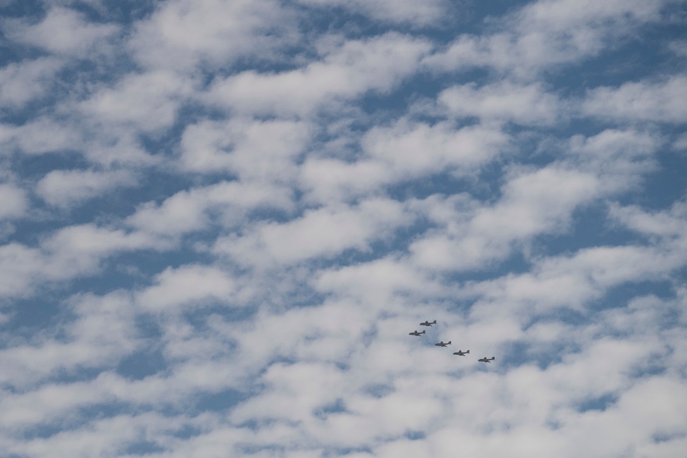 Marine EA-6B Prowlers Last Departure