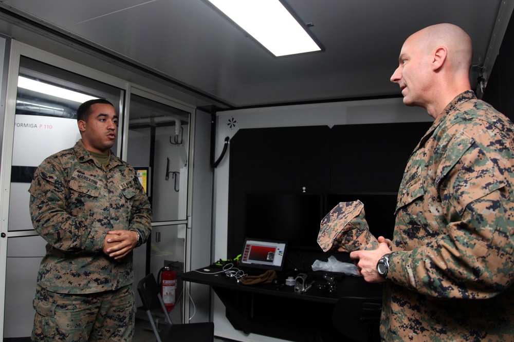 Norwegian Soldiers and U.S. Marines work side-by-side to improve additive manufacturing