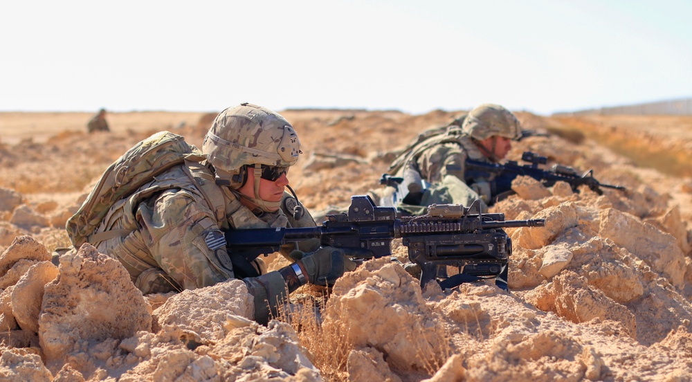 Aerial Response Force Live-Fire Exercise