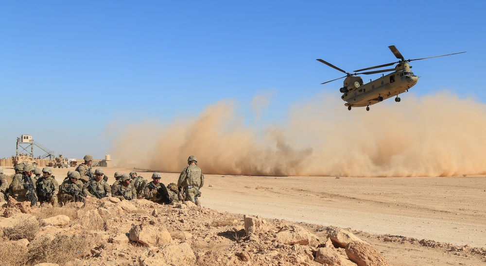 Aerial Response Force Live-Fire Exercise