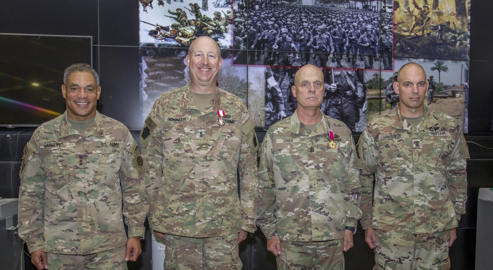 Lt. Gen. Michael X. Garrett attends Task Force Spartan Transfer of Authority