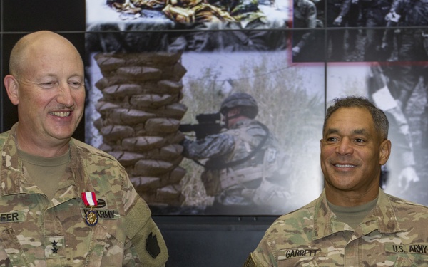 Lt. Gen. Michael X. Garrett attends Task Force Spartan Transfer of Authority
