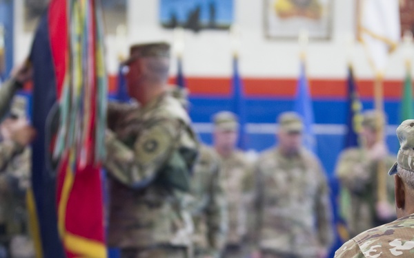 Lt. Gen. Michael X. Garrett attends Task Force Spartan Transfer of Authority